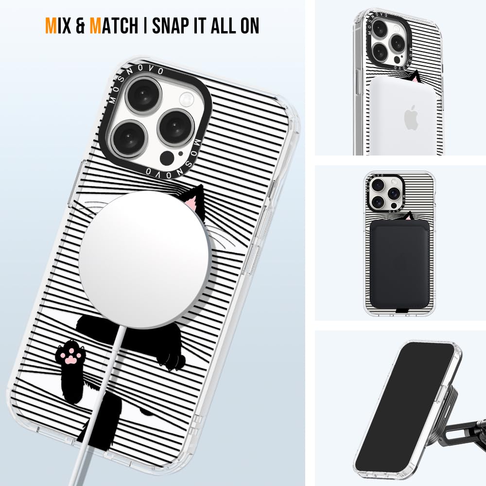Foto 6 pulgar | Funda De Teléfono Mosnovo Compatible Con Iphone 15 Pro Max Clear - Venta Internacional.