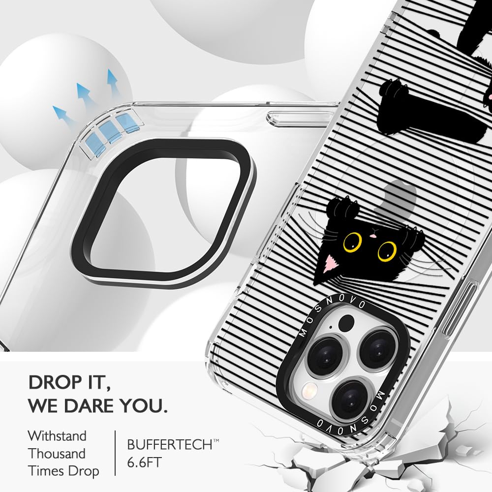 Foto 8 pulgar | Funda De Teléfono Mosnovo Compatible Con Iphone 15 Pro Max Clear - Venta Internacional.
