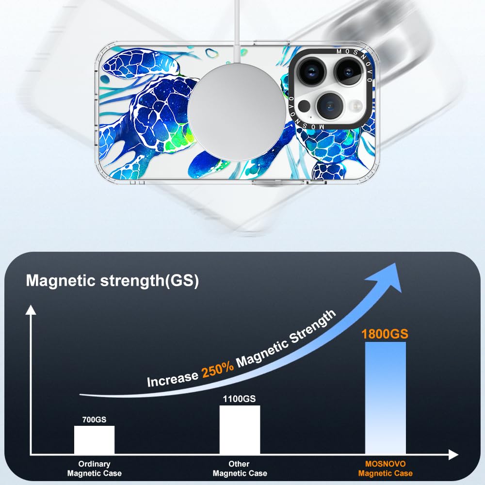 Foto 4 | Funda De Teléfono Mosnovo Para Iphone 14 Pro Buffertech Sea Turtles - Venta Internacional.