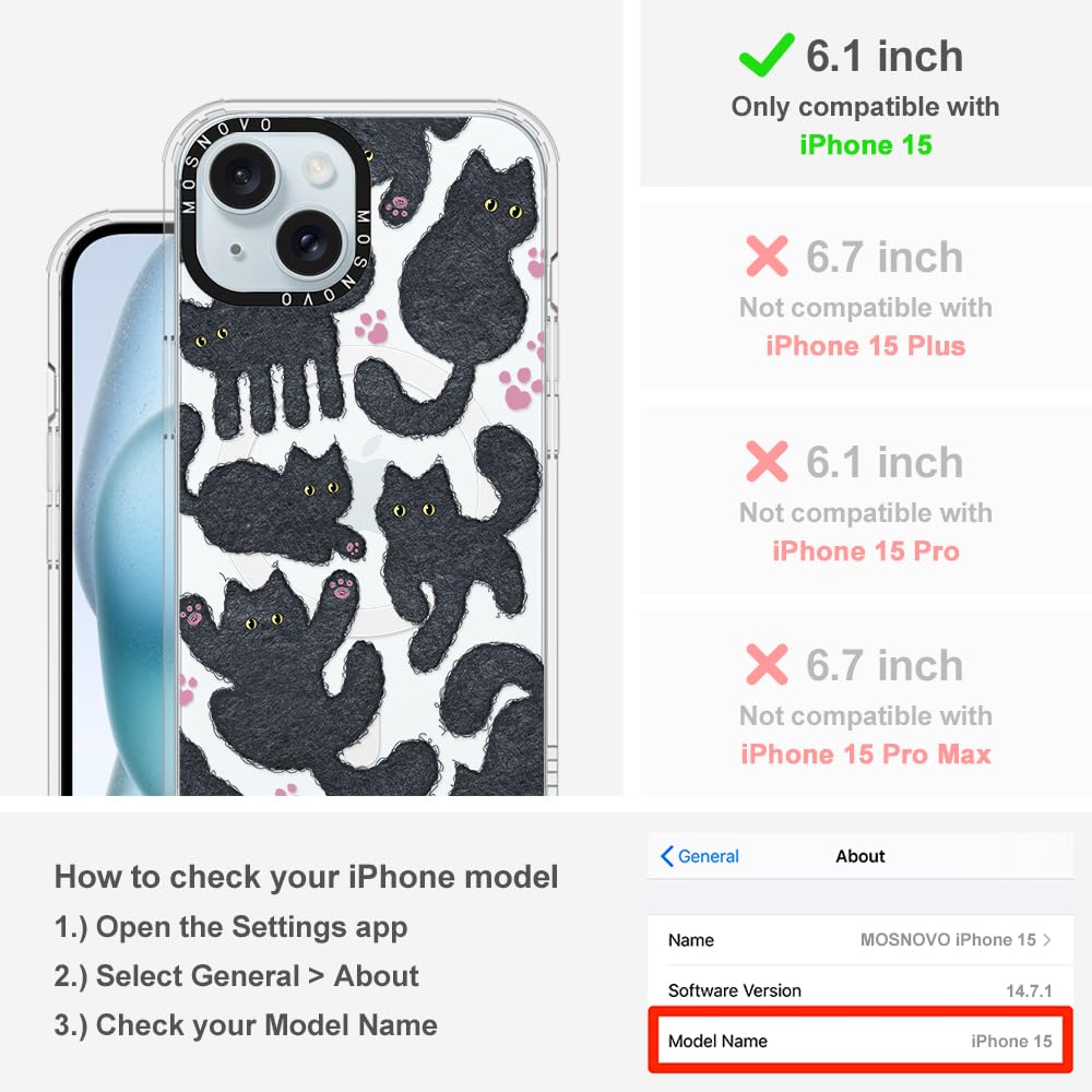 Foto 3 pulgar | Funda De Teléfono Mosnovo Compatible Con Iphone 15 Con Magsafe - Venta Internacional.