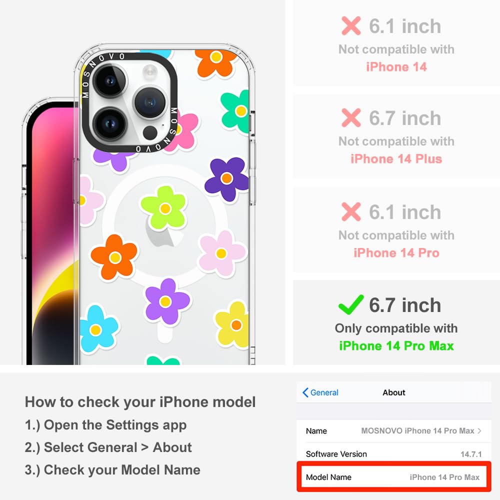 Foto 3 pulgar | Funda De Teléfono Mosnovo Compatible Con Iphone 14 Pro Max - Venta Internacional.