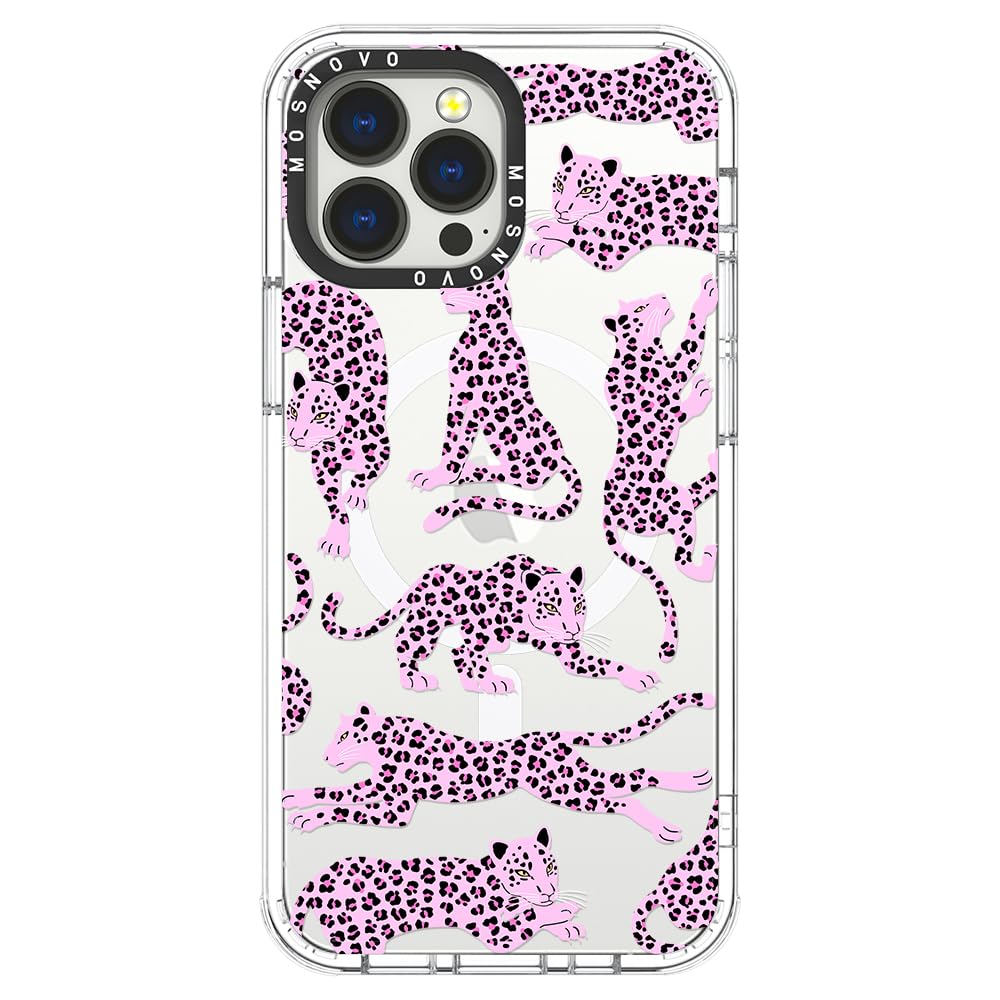 Foto 2 pulgar | Funda De Teléfono Mosnovo Para Iphone 13 Pro Max Pink Leopard - Venta Internacional.