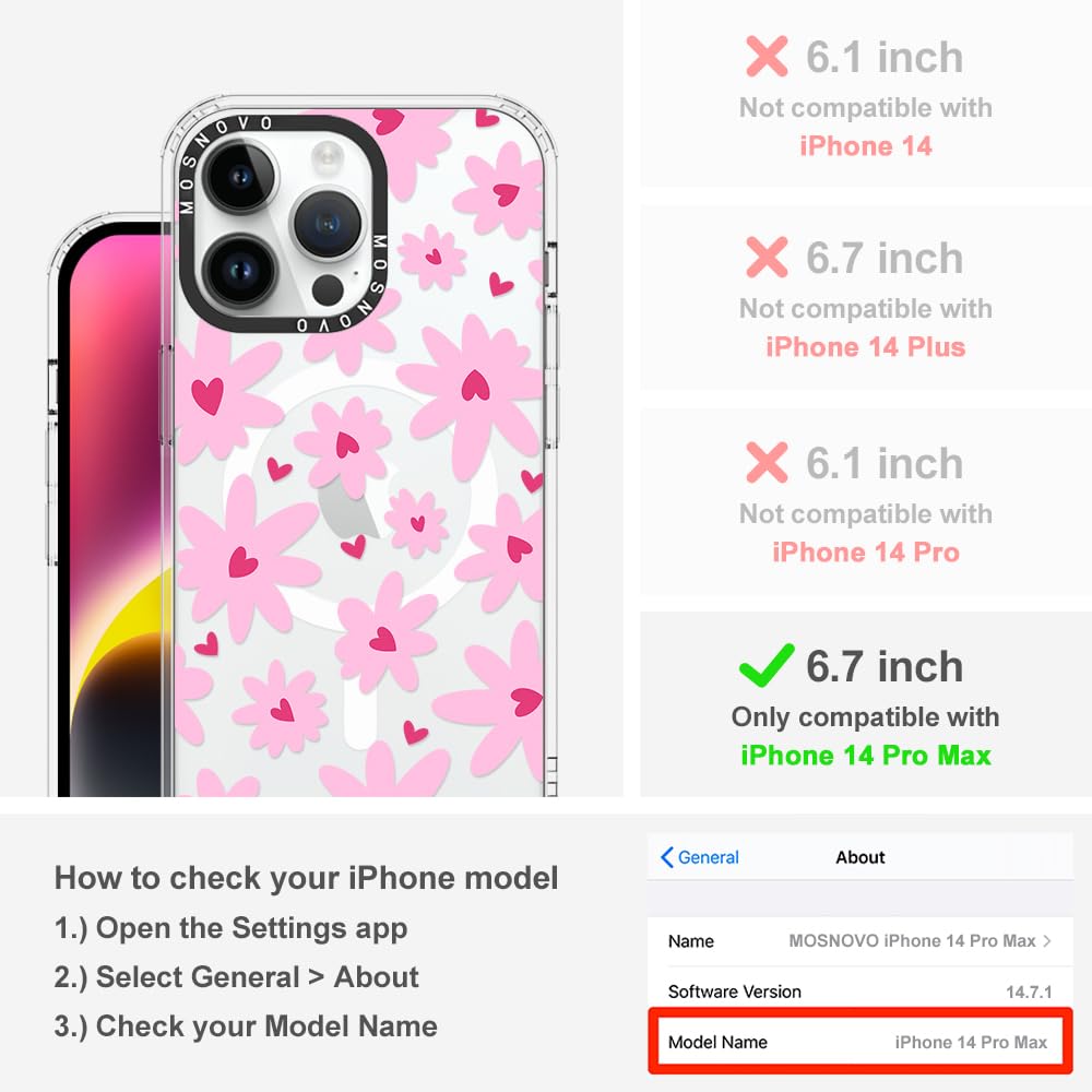 Foto 3 pulgar | Funda De Teléfono Mosnovo Compatible Con Iphone 14 Pro Max Clear - Venta Internacional.