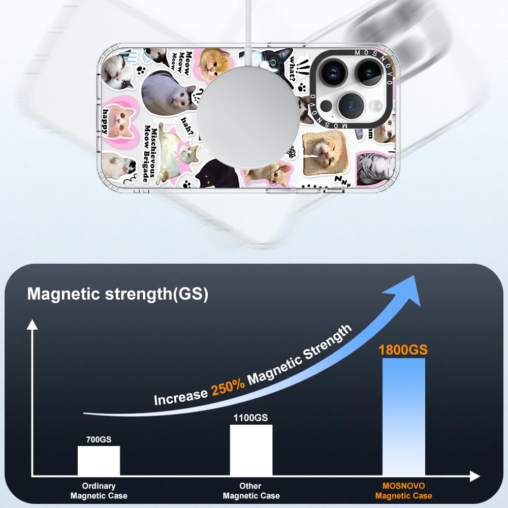 Foto 5 pulgar | Funda De Teléfono Mosnovo Compatible Con Iphone 14 Pro Max Clear - Venta Internacional.