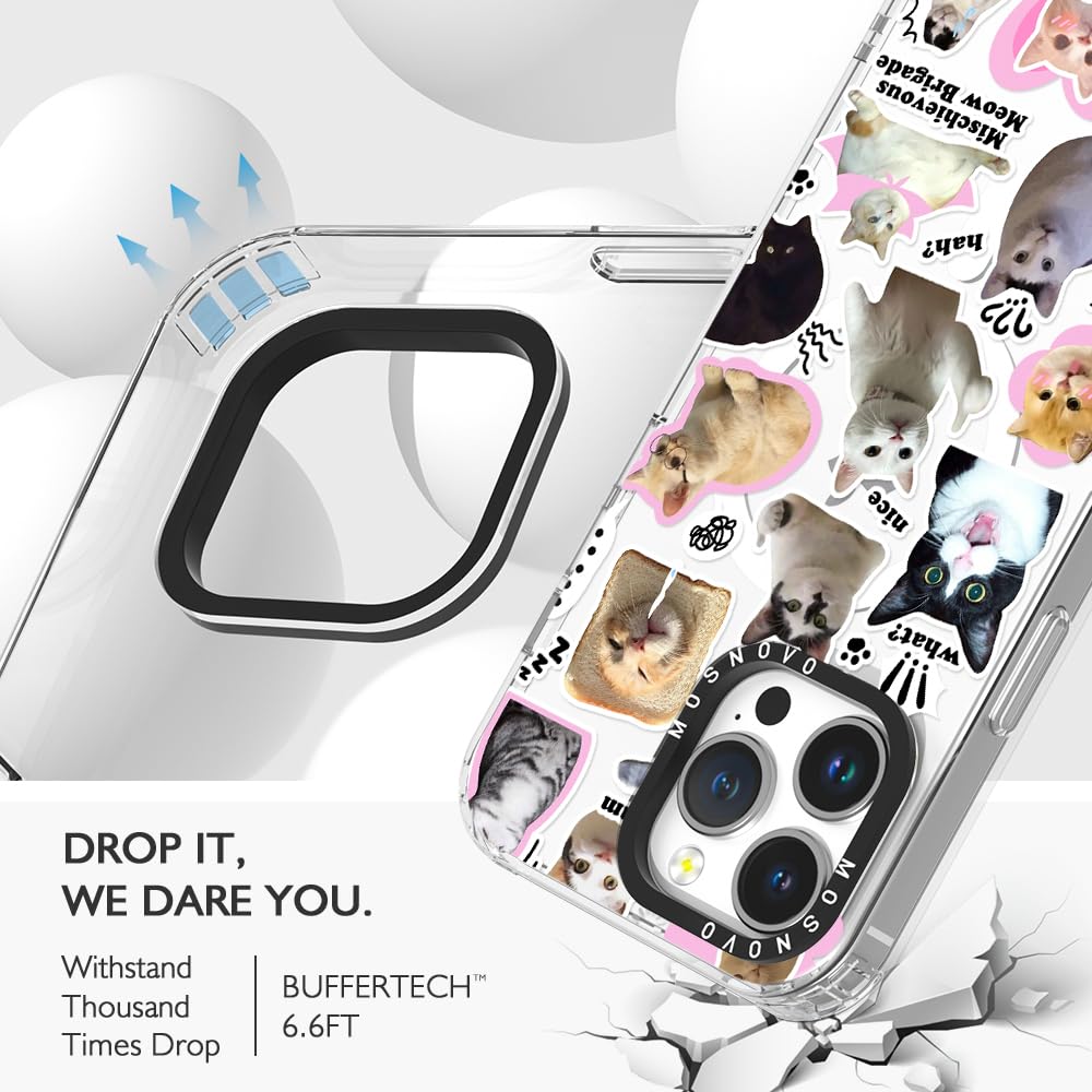 Foto 8 pulgar | Funda De Teléfono Mosnovo Compatible Con Iphone 14 Pro Max Clear - Venta Internacional.
