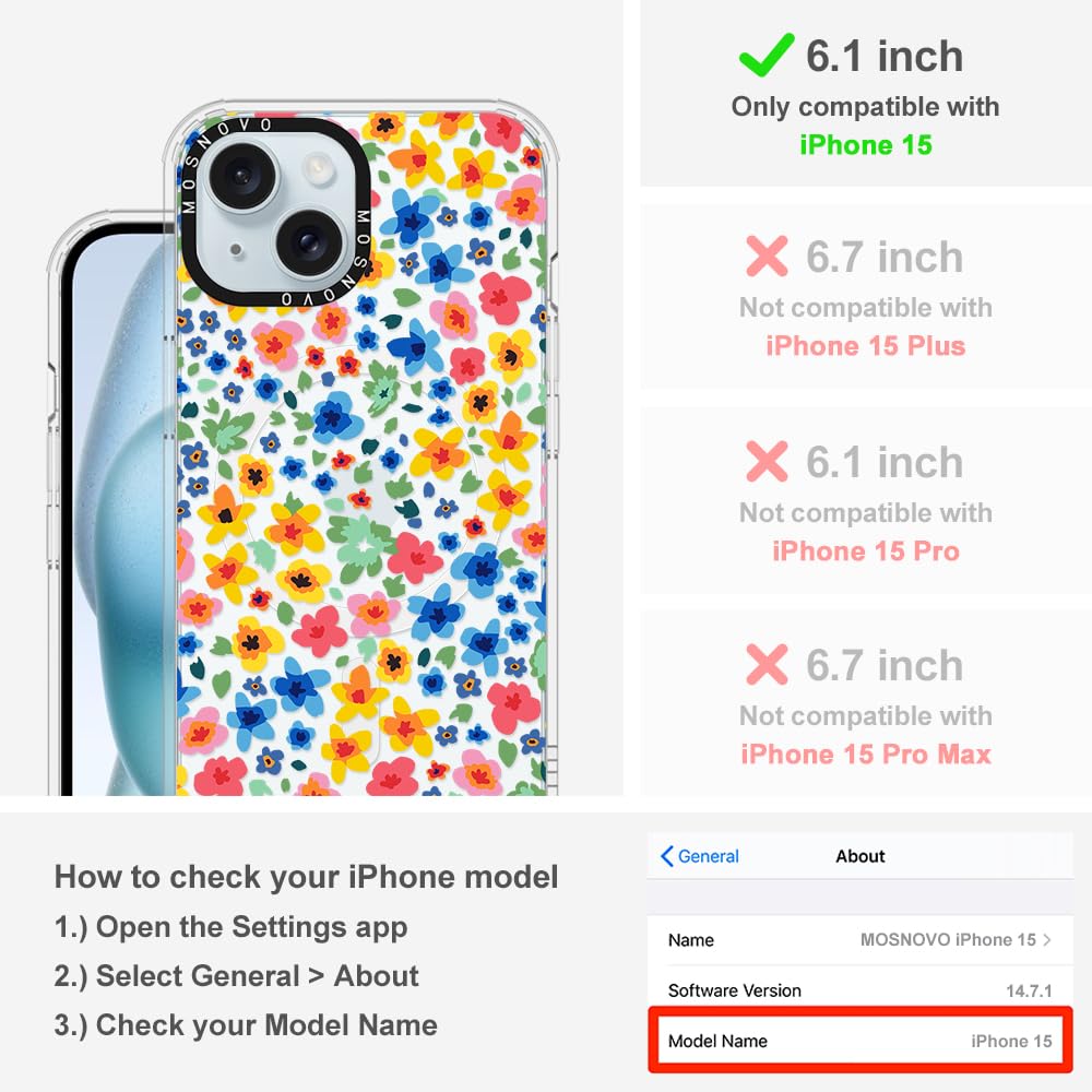 Foto 3 pulgar | Funda De Teléfono Mosnovo Buffertech A Prueba De Golpes Para Iphone 15 - Venta Internacional.
