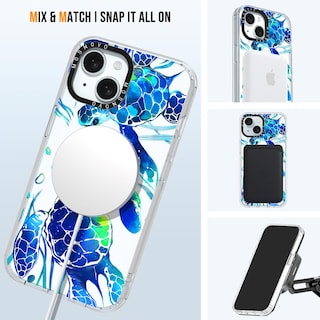 Foto 5 | Funda De Teléfono Mosnovo Buffertech A Prueba De Golpes Para Iphone 15 Sea Turtles - Venta Internacional.