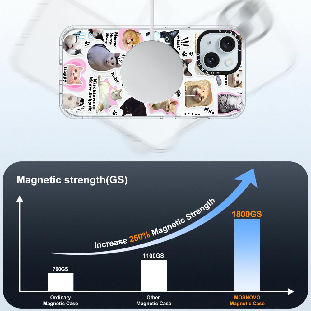 Foto 5 pulgar | Funda De Teléfono Mosnovo Compatible Con Iphone 15 Con Magsafe - Venta Internacional.