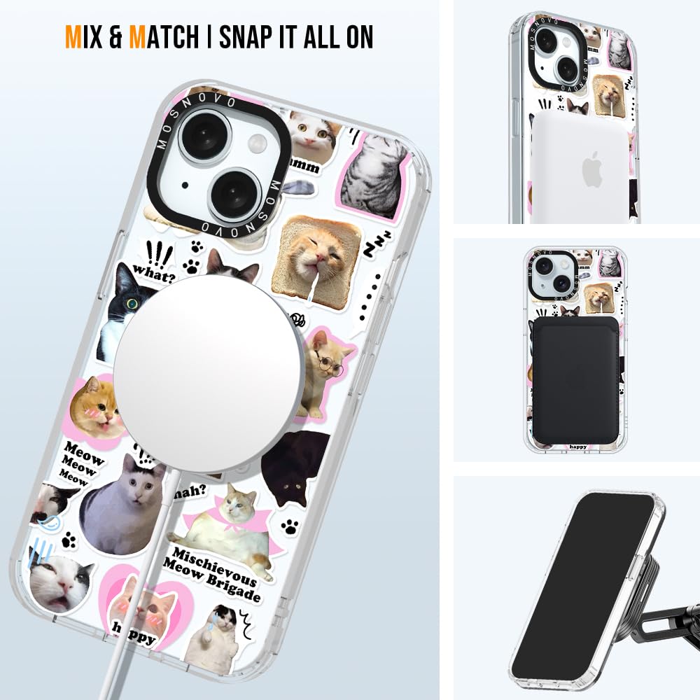 Foto 6 pulgar | Funda De Teléfono Mosnovo Compatible Con Iphone 15 Con Magsafe - Venta Internacional.