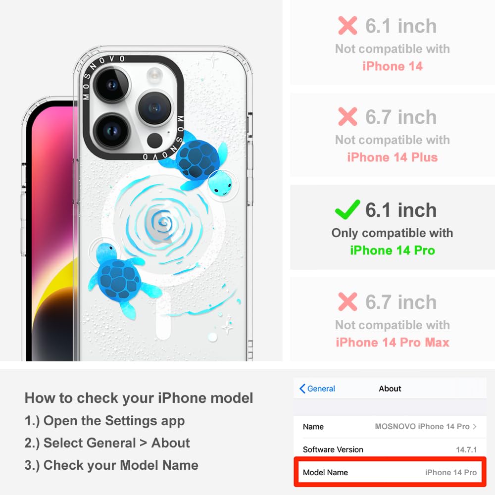 Foto 3 pulgar | Funda De Teléfono Mosnovo Buffertech A Prueba De Golpes Para Iphone 14 Pro - Venta Internacional.