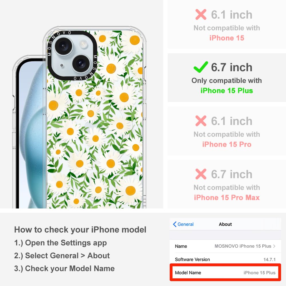 Foto 2 | Funda De Teléfono Mosnovo Compatible Con Iphone 15 Plus/14 Plus - Venta Internacional.