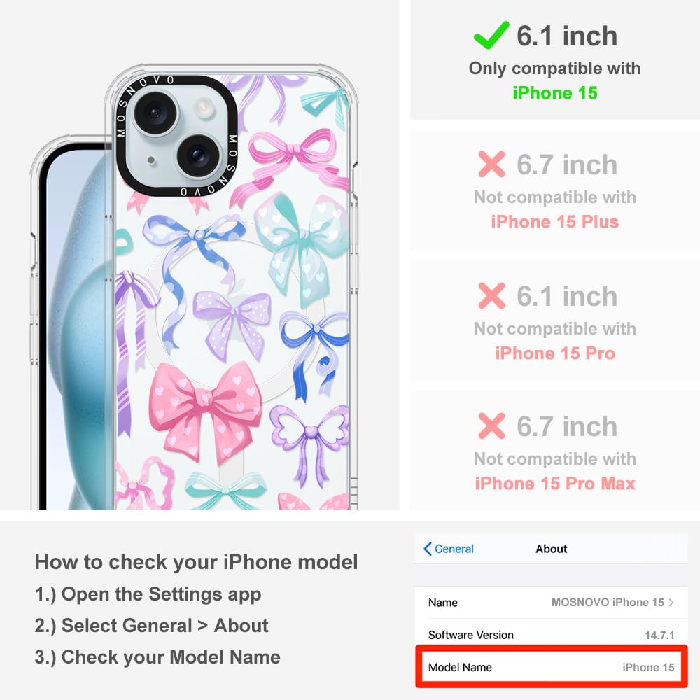 Foto 3 pulgar | Funda De Teléfono Mosnovo Compatible Con Iphone 15 Con Magsafe - Venta Internacional.