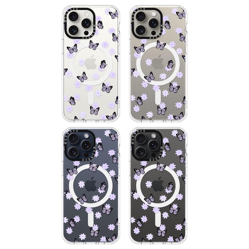 Foto 4 pulgar | Funda De Teléfono Mosnovo Compatible Con Iphone 15 Pro Max Lilac - Venta Internacional.