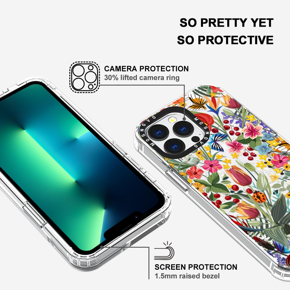 Foto 5 pulgar | Funda De Teléfono Mosnovo Para Iphone 13 Pro Buffertech 2m Drop Clear - Venta Internacional.