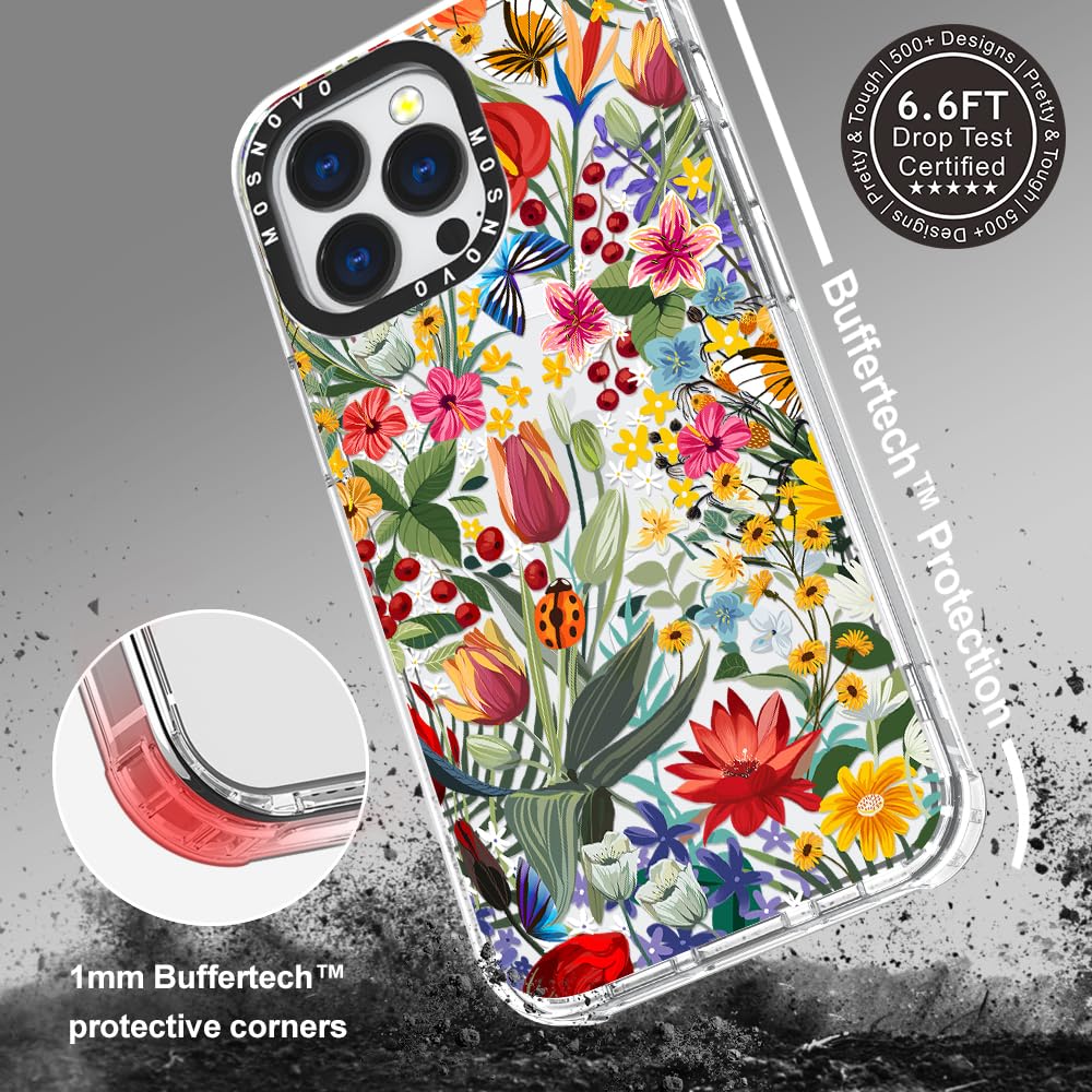 Foto 7 pulgar | Funda De Teléfono Mosnovo Para Iphone 13 Pro Buffertech 2m Drop Clear - Venta Internacional.