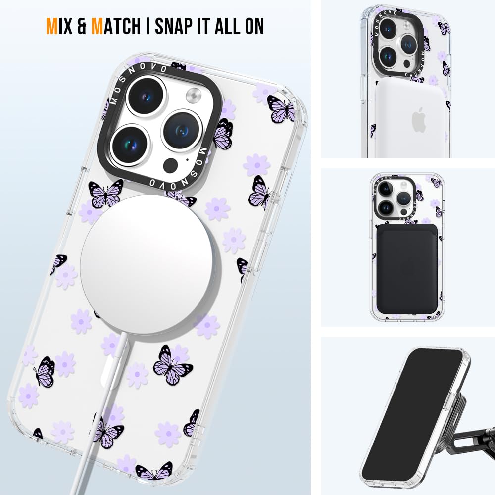 Foto 6 pulgar | Funda De Teléfono Mosnovo Compatible Con Iphone 14 Pro Lilac - Venta Internacional.
