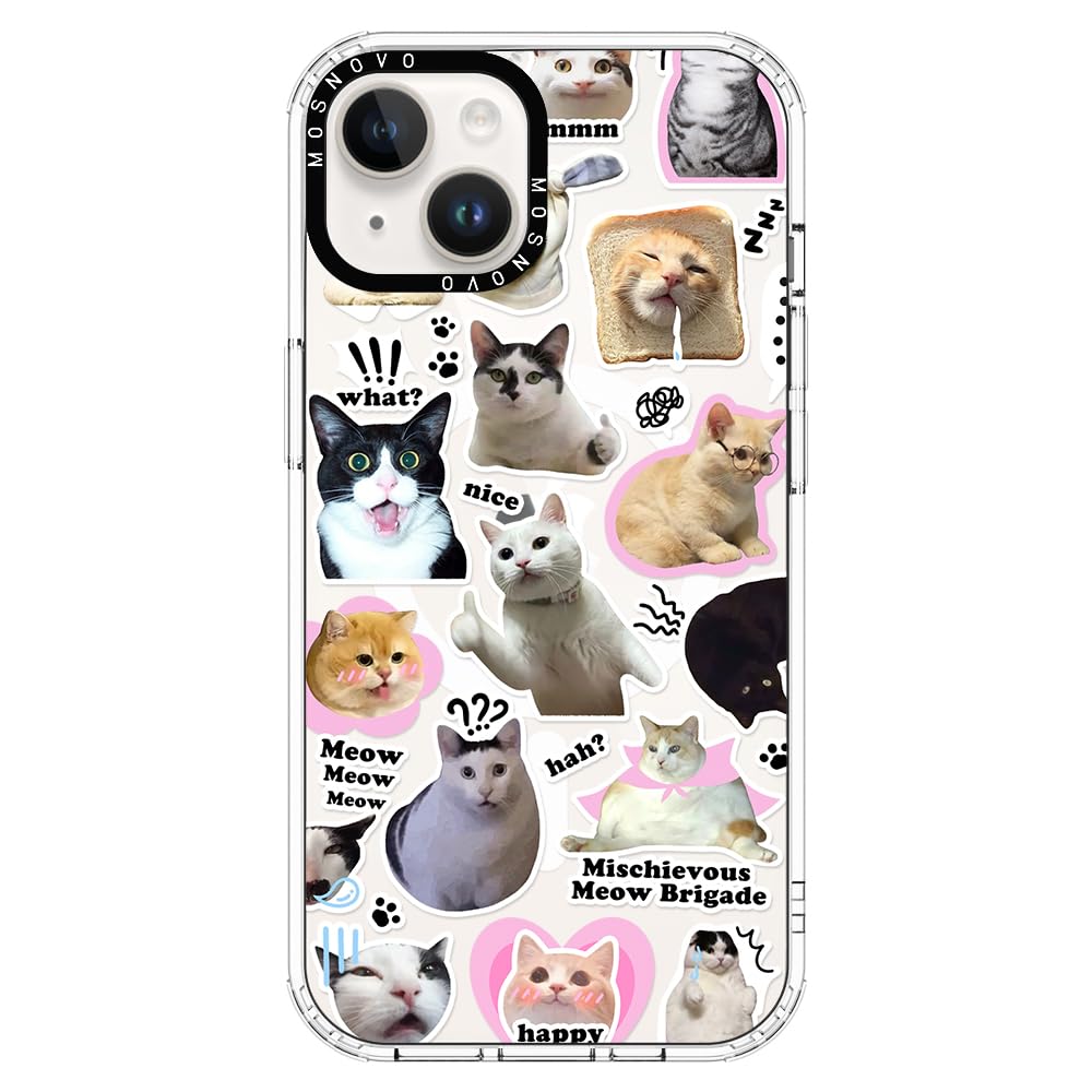 Foto 1 | Funda De Teléfono Mosnovo Buffertech Para Iphone 14/13 De 6.1 Pulgadas, Transparente - Venta Internacional.