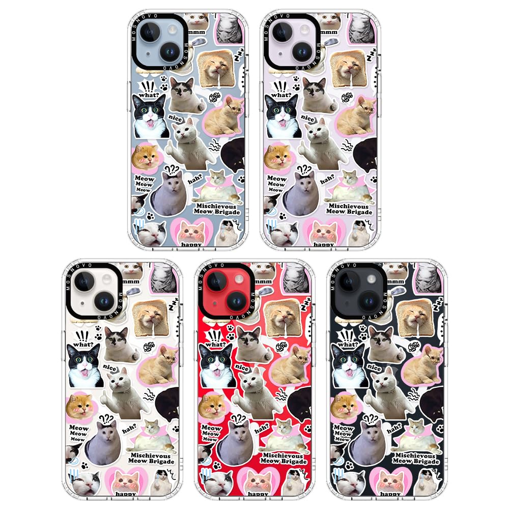 Foto 2 | Funda De Teléfono Mosnovo Buffertech Para Iphone 14/13 De 6.1 Pulgadas, Transparente - Venta Internacional.