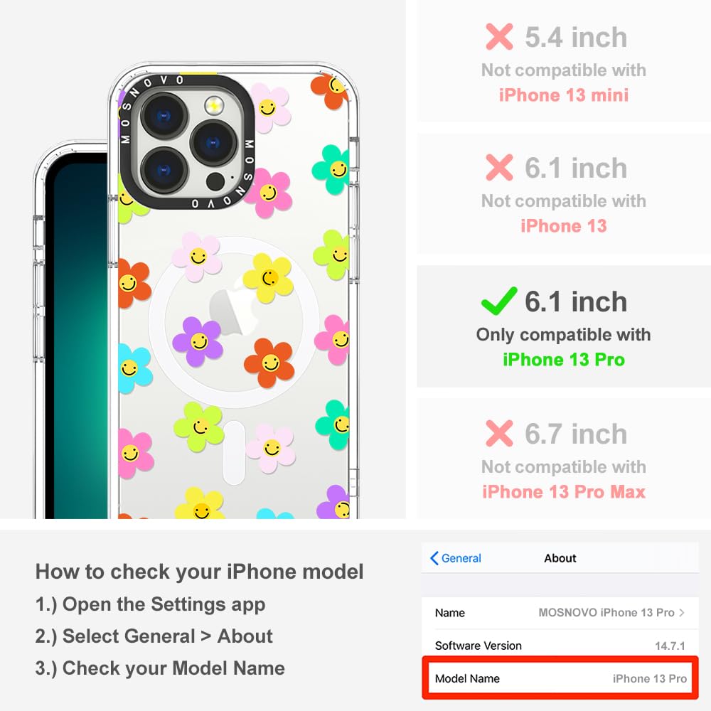 Foto 3 pulgar | Funda De Teléfono Mosnovo Compatible Con Iphone 13 Pro Con Magsafe - Venta Internacional.