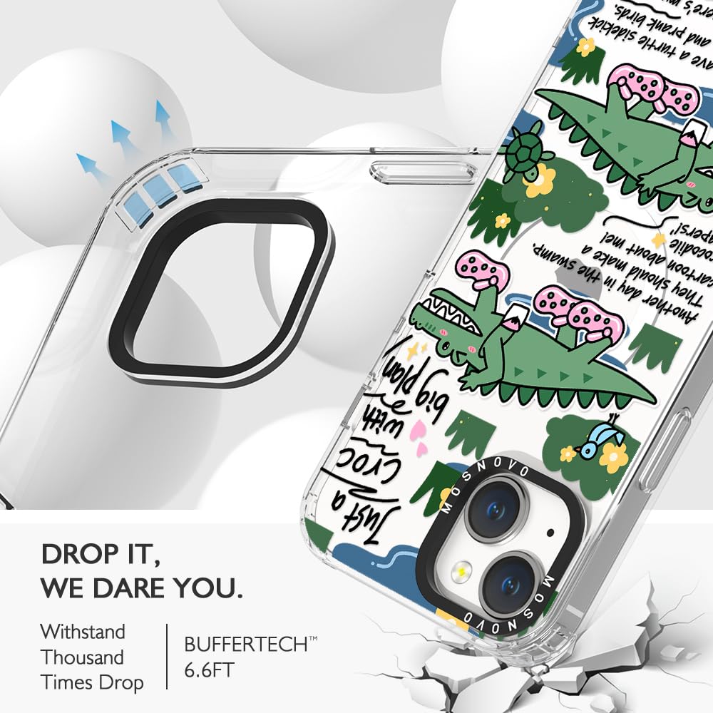 Foto 8 pulgar | Funda De Teléfono Mosnovo Buffertech Drop Protection Para Iphone 14/ - Venta Internacional.