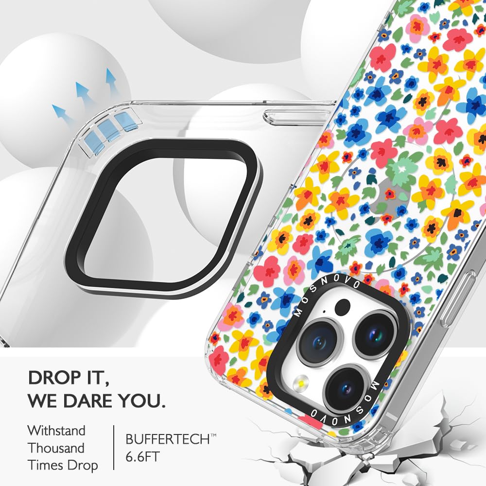 Foto 8 pulgar | Funda De Teléfono Mosnovo Para Iphone 14 Pro Buffertech 2m Drop Clea - Venta Internacional.