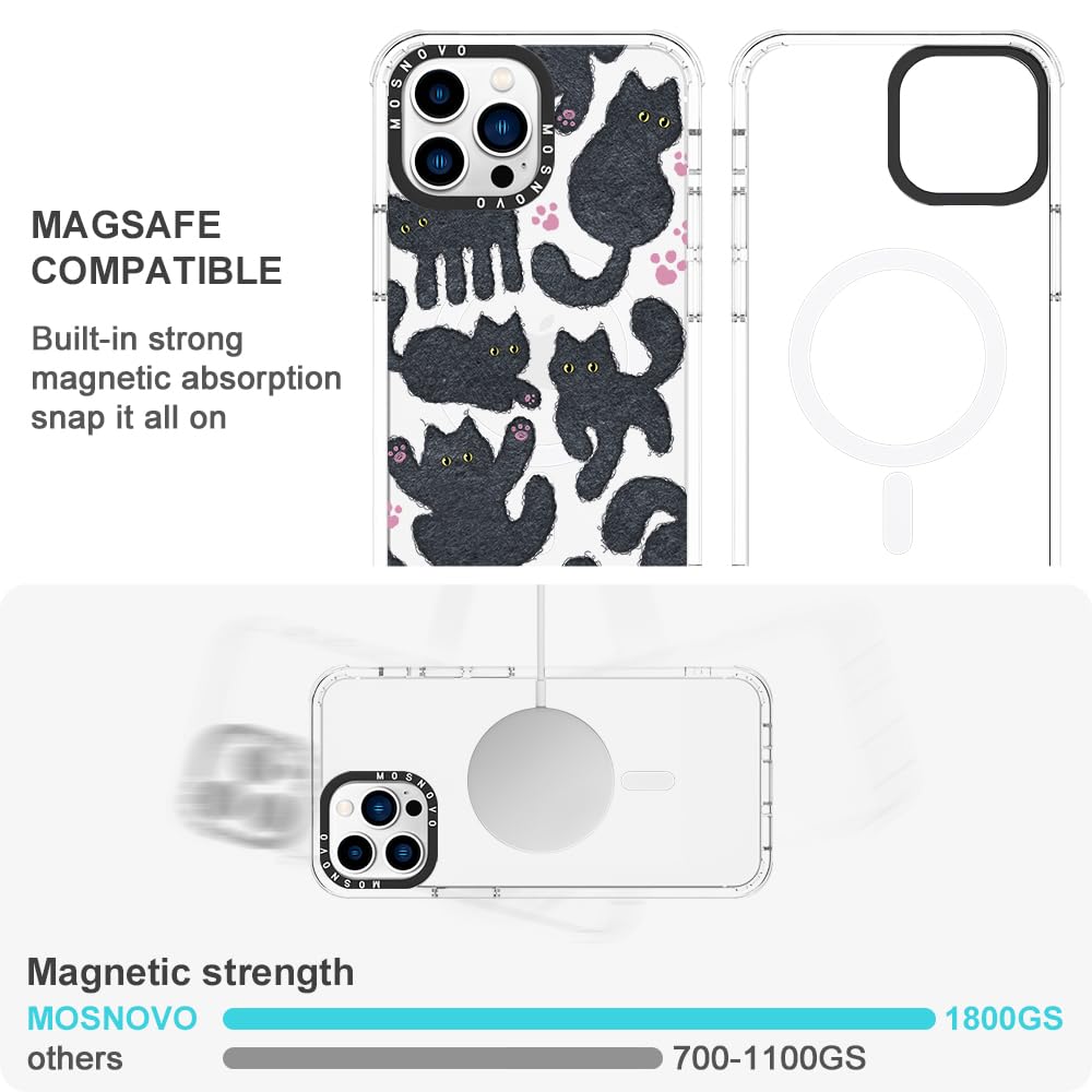 Foto 5 pulgar | Funda De Teléfono Mosnovo Para Iphone 13 Pro Max Con Magsafe Black - Venta Internacional.