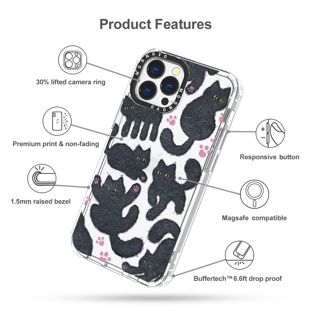 Foto 8 pulgar | Funda De Teléfono Mosnovo Para Iphone 13 Pro Max Con Magsafe Black - Venta Internacional.