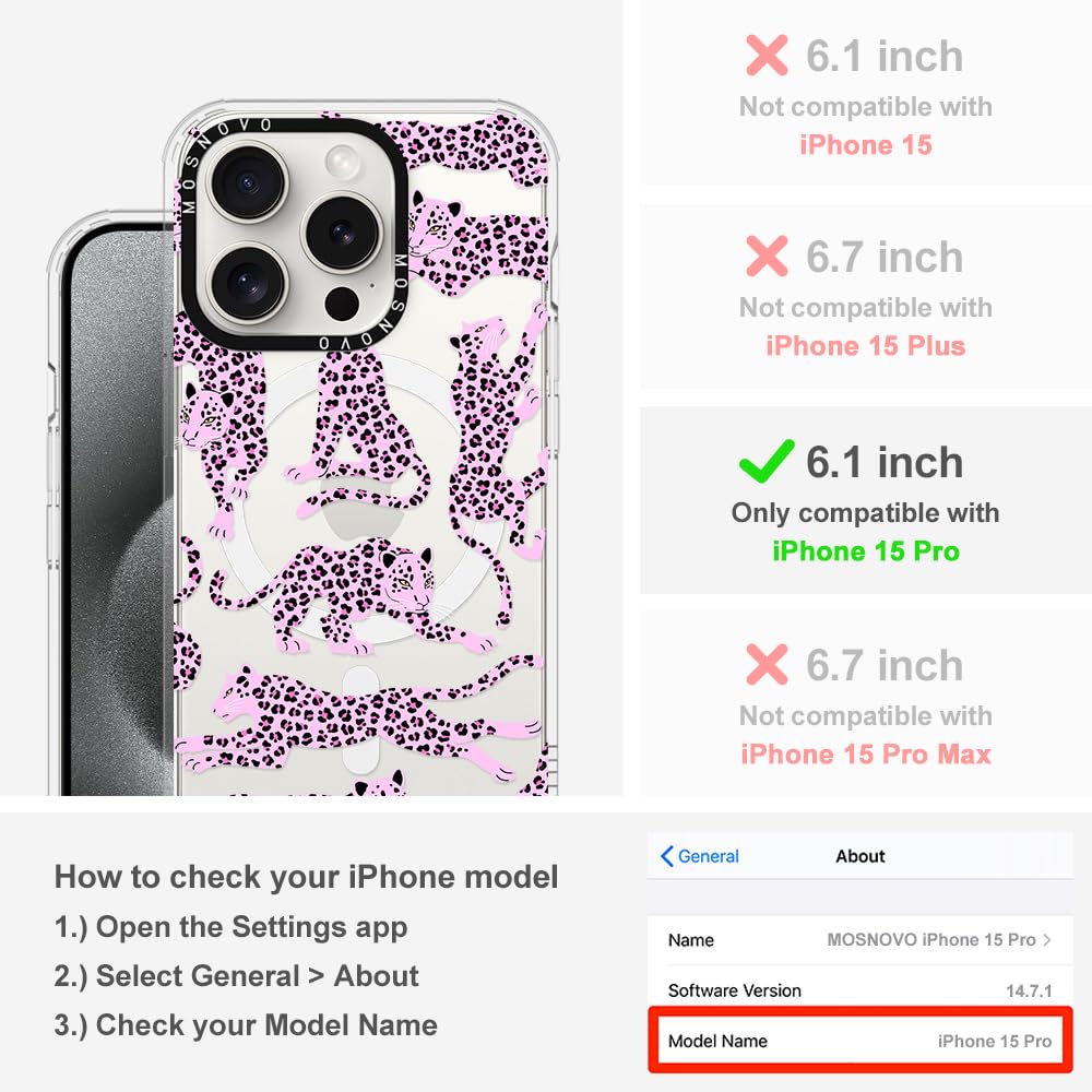 Foto 2 | Funda De Teléfono Mosnovo Buffertech A Prueba De Golpes Para Iphone 15 Pro - Venta Internacional.