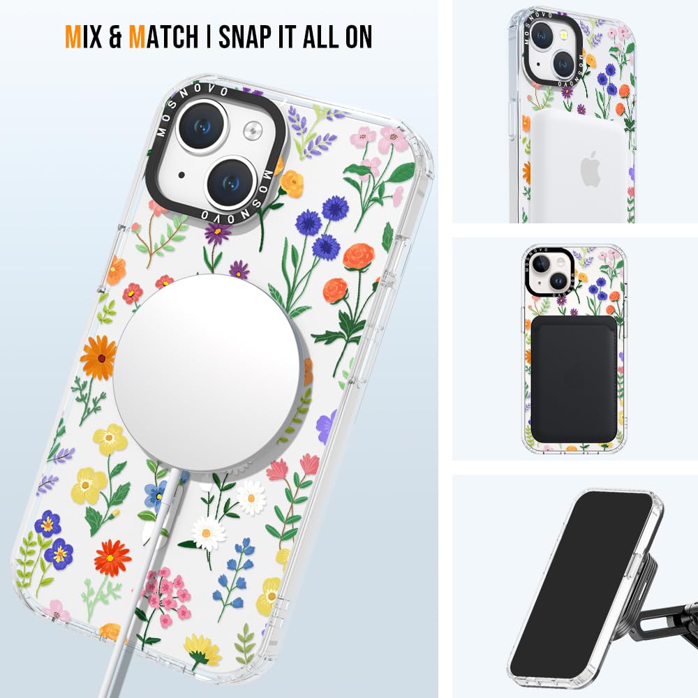 Foto 5 | Funda De Teléfono Mosnovo Buffertech Para Iphone 14/13 De 6.1 Pulgadas, Transparente - Venta Internacional.