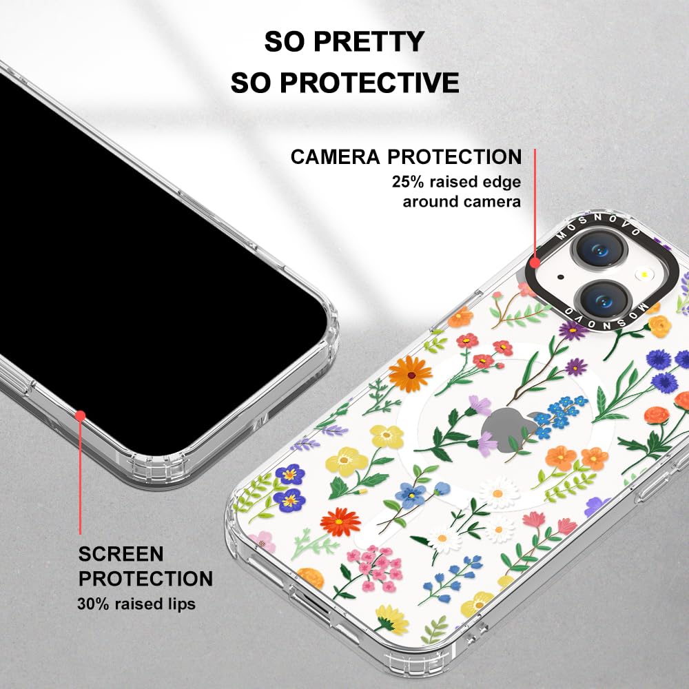 Foto 7 pulgar | Funda De Teléfono Mosnovo Buffertech Para Iphone 14/13 De 6.1 Pulgadas, Transparente - Venta Internacional.