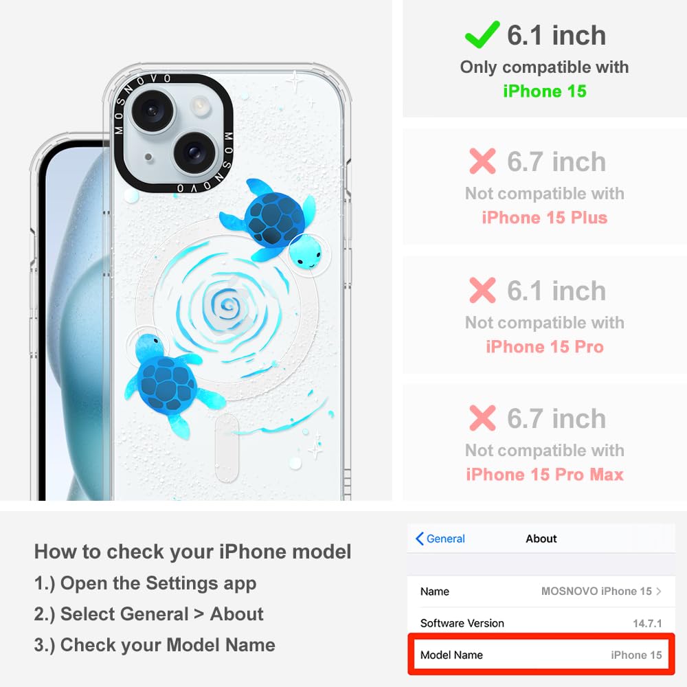 Foto 3 pulgar | Funda De Teléfono Mosnovo Buffertech A Prueba De Golpes Para Iphone 15 - Venta Internacional.