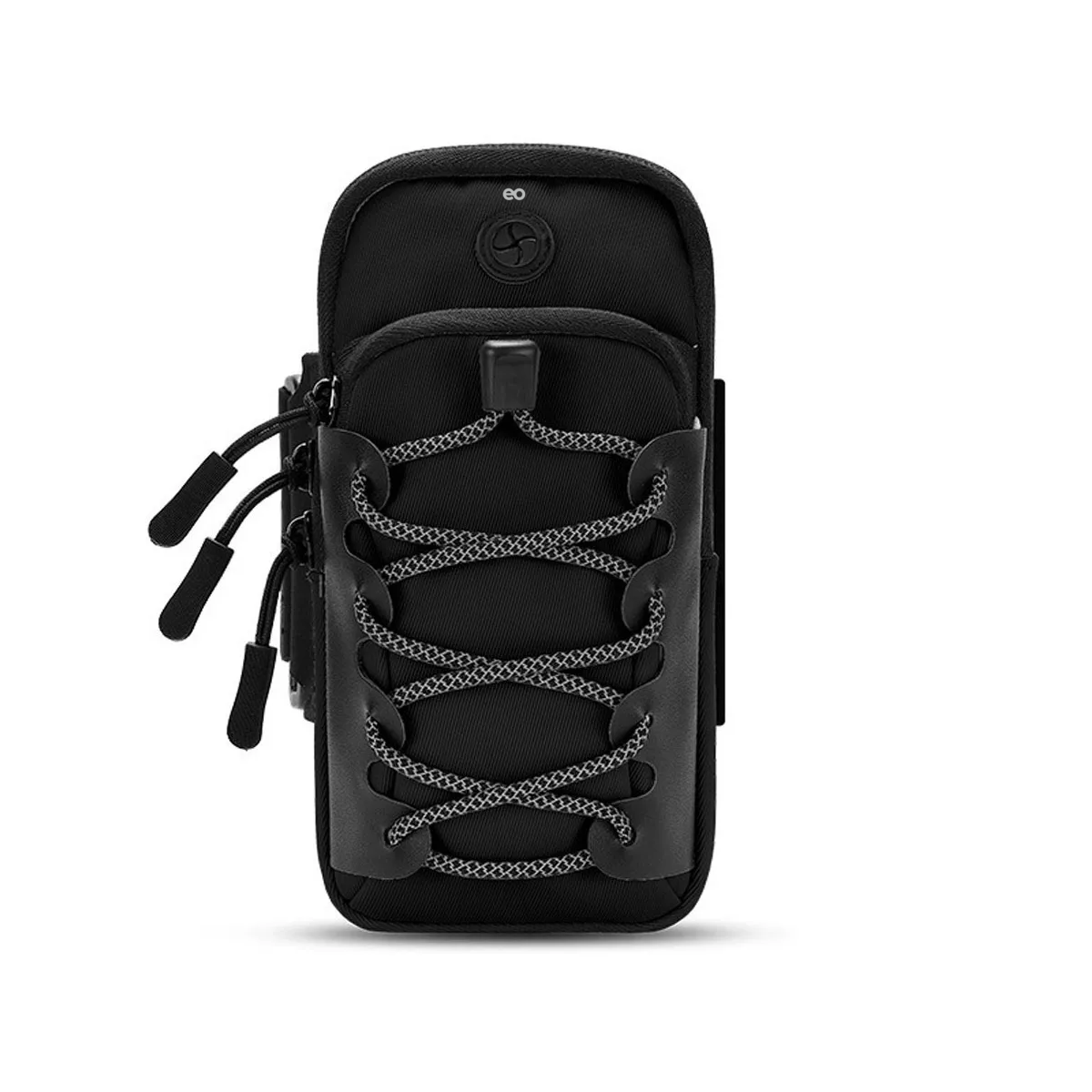 Language Bolsa De Brazo Deportivo Brazalete Reflectante Para Correr Eo Safe Imports Esi-14732-1 Negro