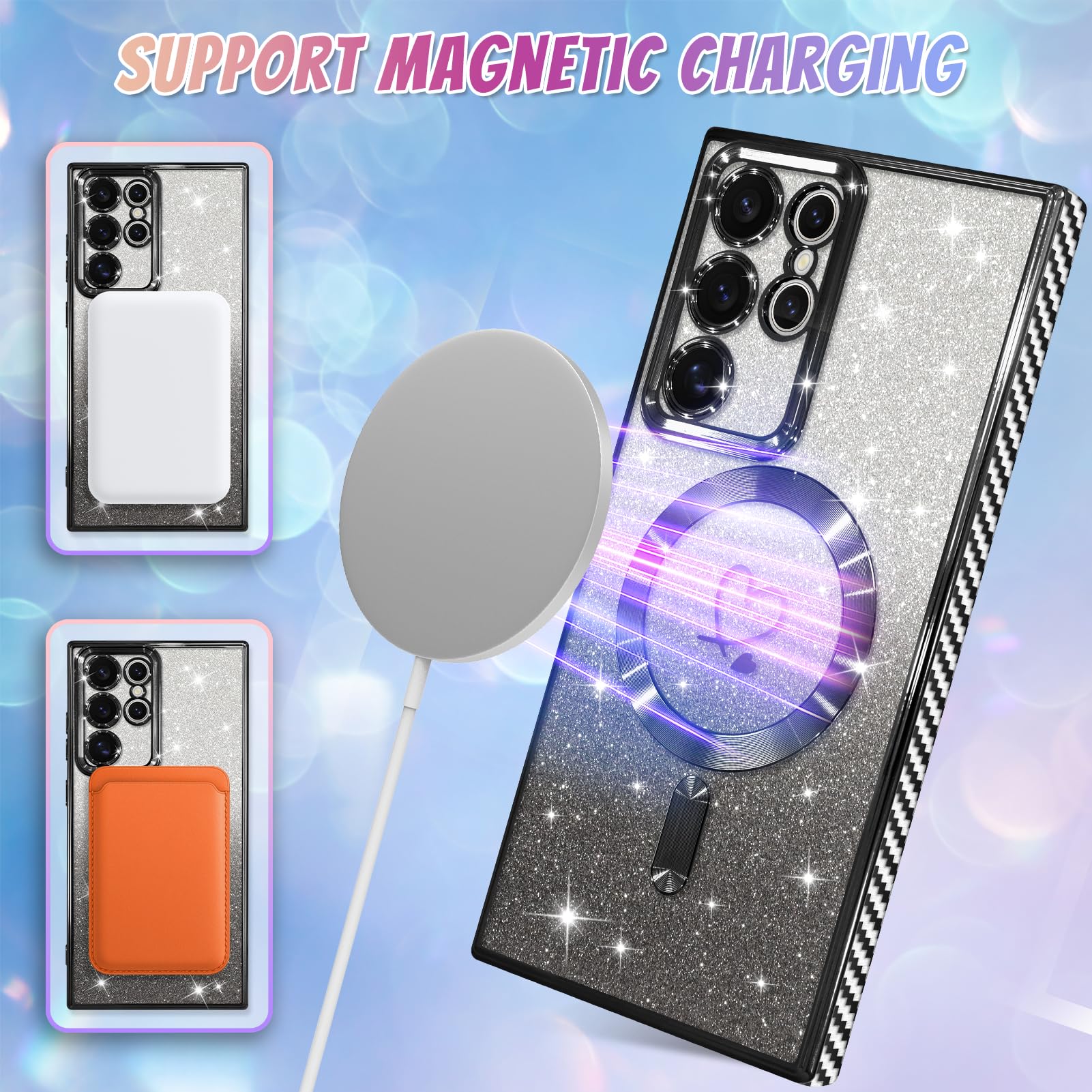 Foto 5 | Funda De Teléfono Bonoma Compatible Con Samsung Galaxy S22 Ultra - Venta Internacional.