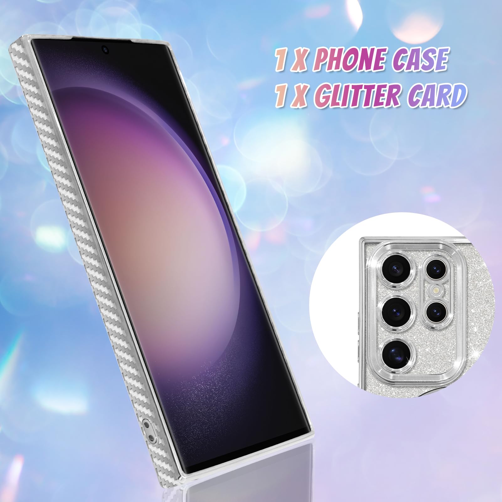 Foto 3 pulgar | Funda De Teléfono Bonoma Compatible Con Samsung Galaxy S23 Ultra - Venta Internacional.