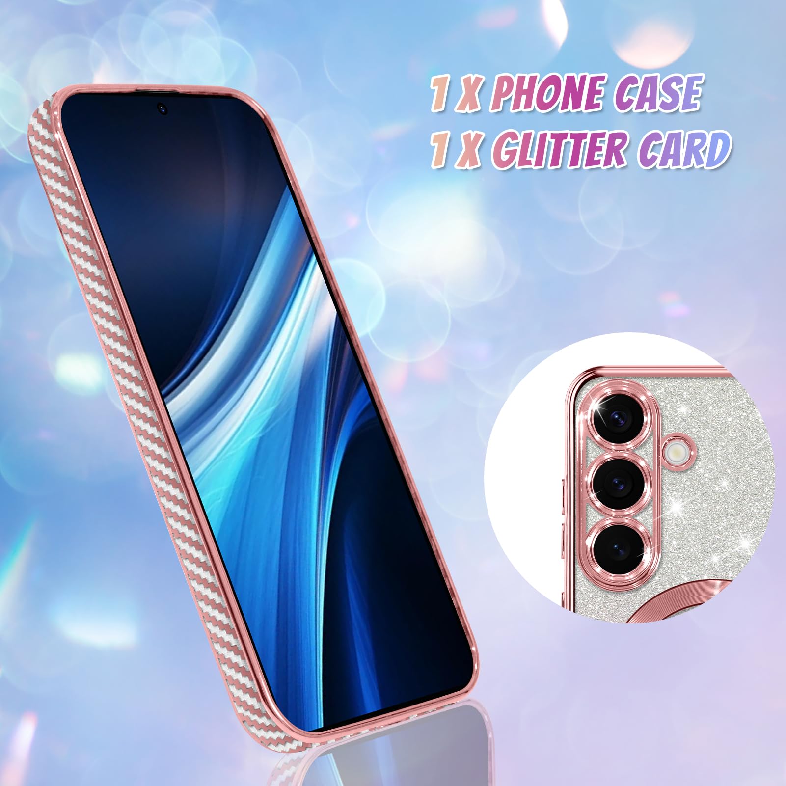 Foto 3 pulgar | Funda De Teléfono Bonoma Compatible Con Samsung Galaxy S25 Plus - Venta Internacional.
