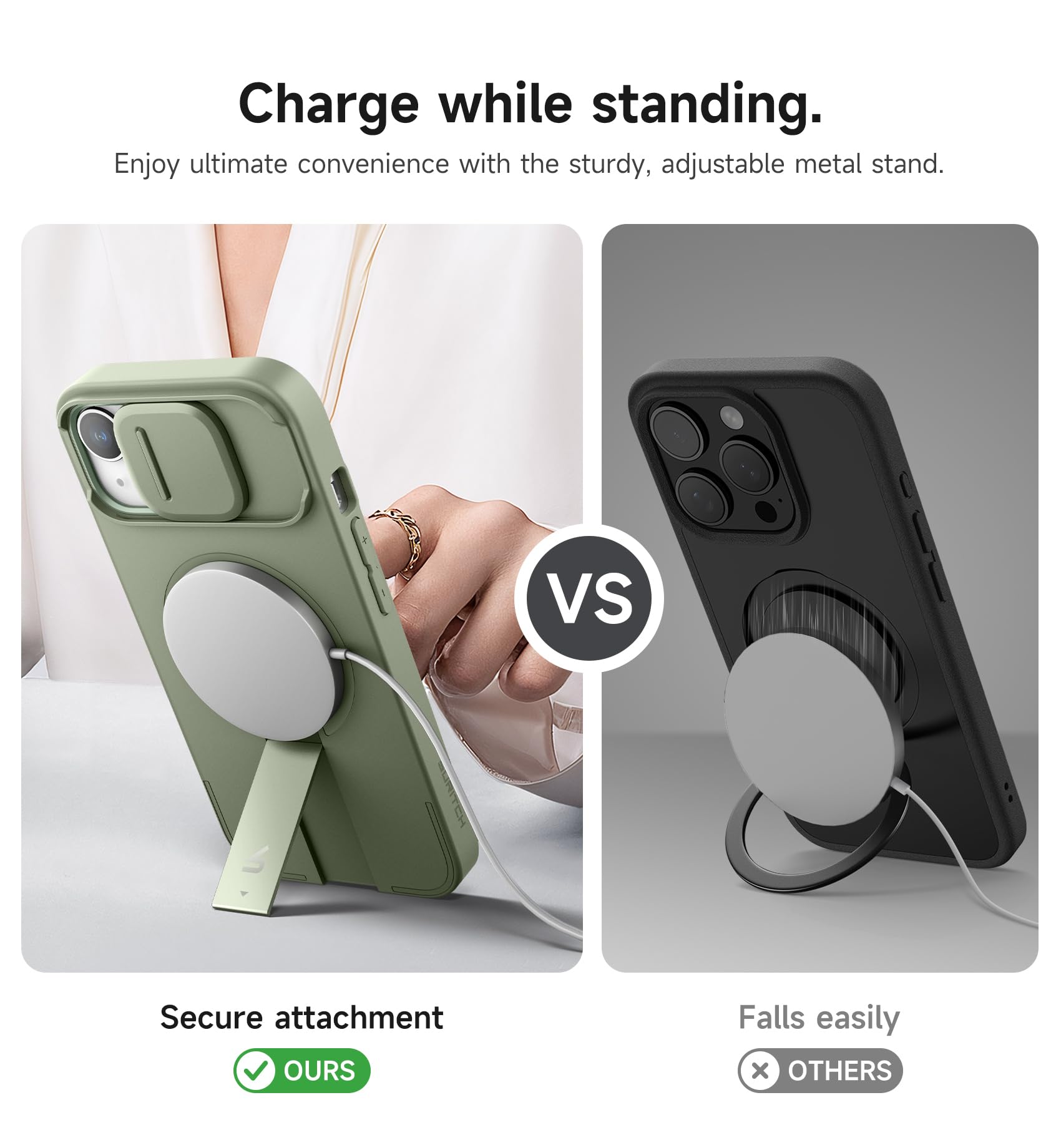 Foto 6 pulgar | Funda Suritch Para Iphone 13/14 De 6.1 Pulgadas Con Funda Magnética - Venta Internacional.