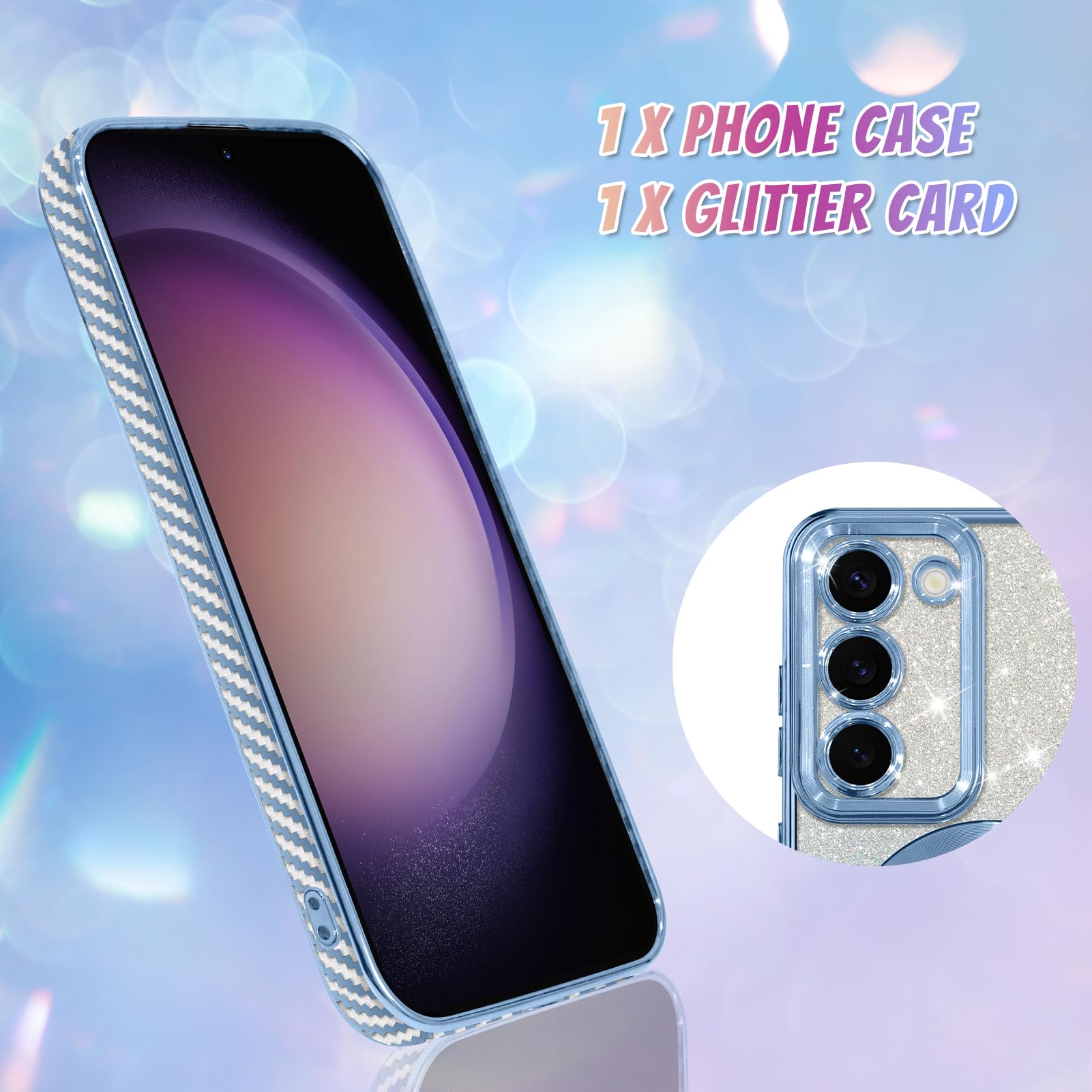 Foto 3 pulgar | Funda De Teléfono Bonoma Compatible Con Samsung Galaxy S23 Plus - Venta Internacional.