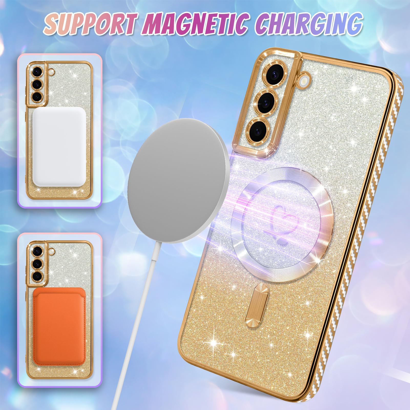 Foto 6 pulgar | Funda De Teléfono Bonoma Compatible Con Samsung Galaxy S22 Plus - Venta Internacional.