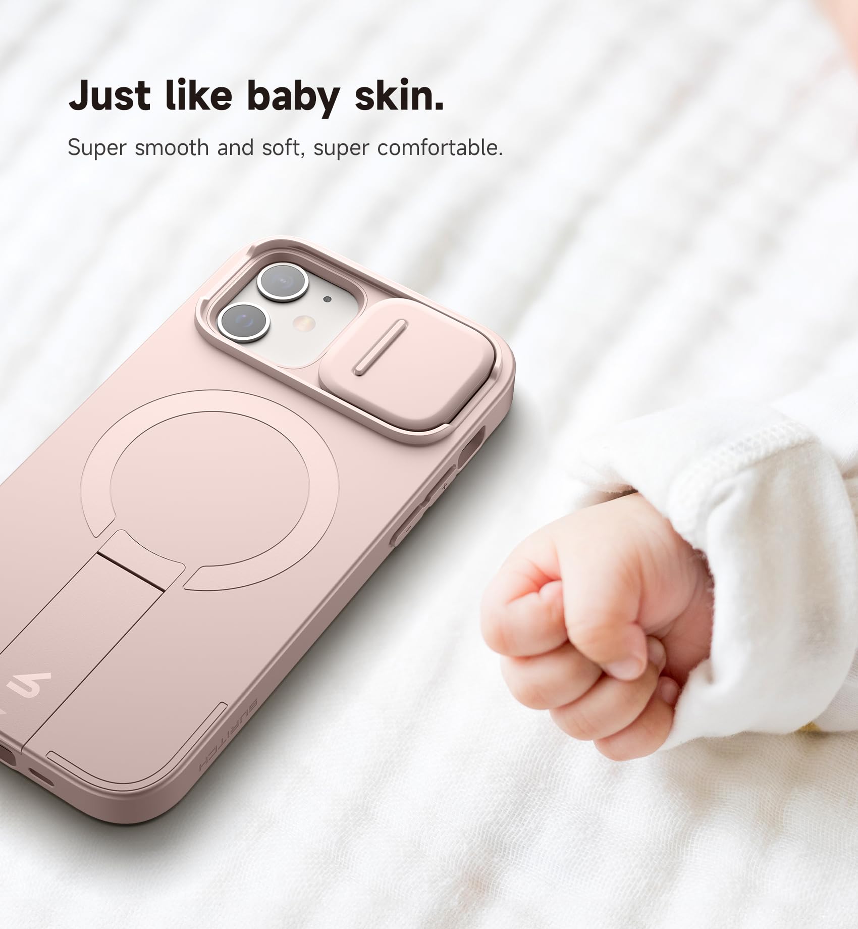 Foto 6 | Funda Suritch Para Iphone 12/12 Pro De 6.1 Pulgadas Con Funda Magnética, Color Rosa - Venta Internacional.