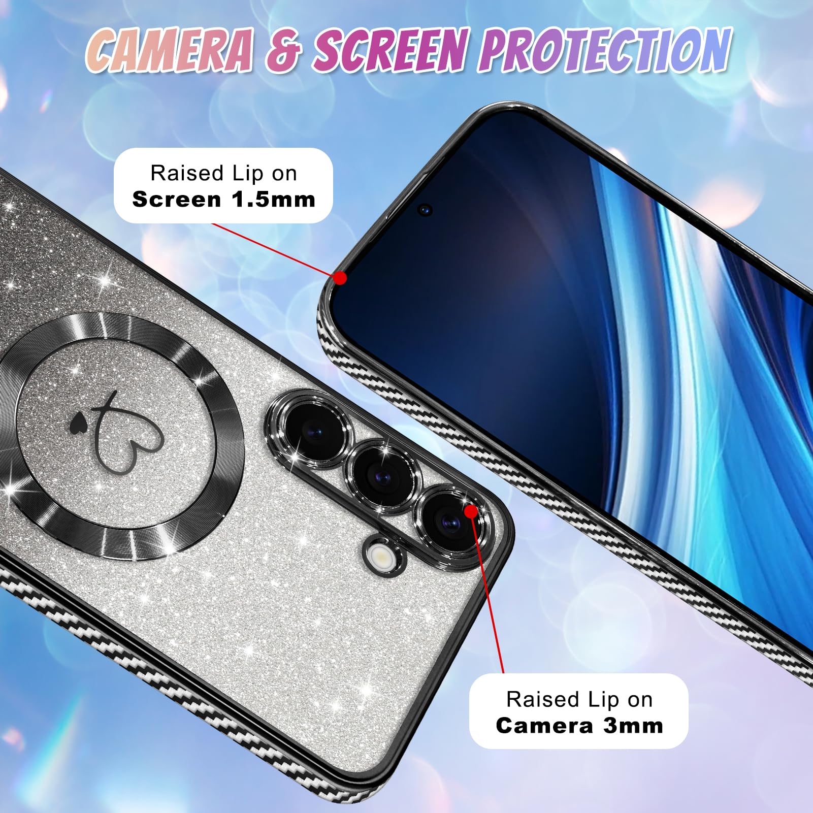 Foto 5 pulgar | Funda De Teléfono Bonoma Compatible Con Samsung Galaxy S25 Plus - Venta Internacional.