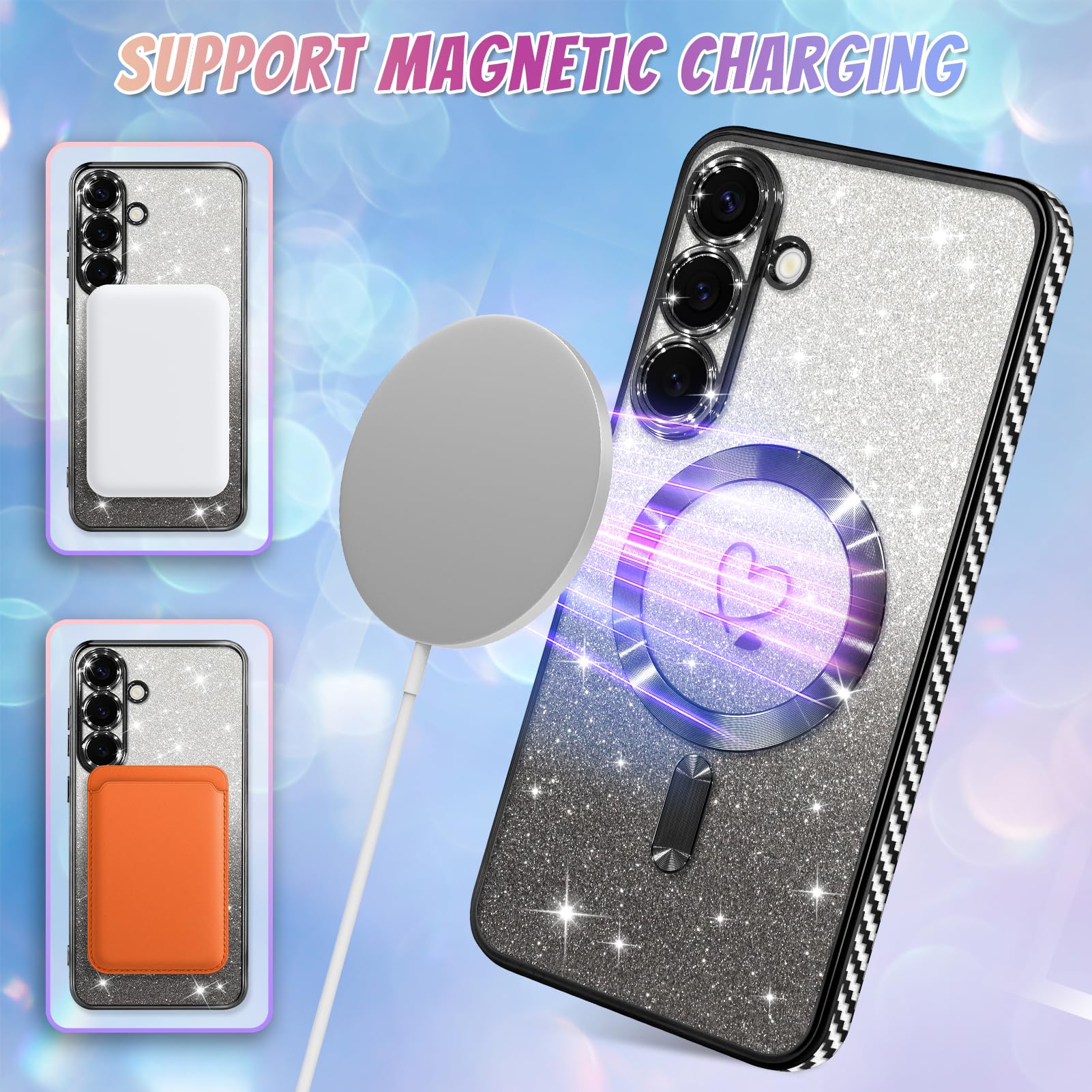 Foto 6 pulgar | Funda De Teléfono Bonoma Compatible Con Samsung Galaxy S25 Plus - Venta Internacional.