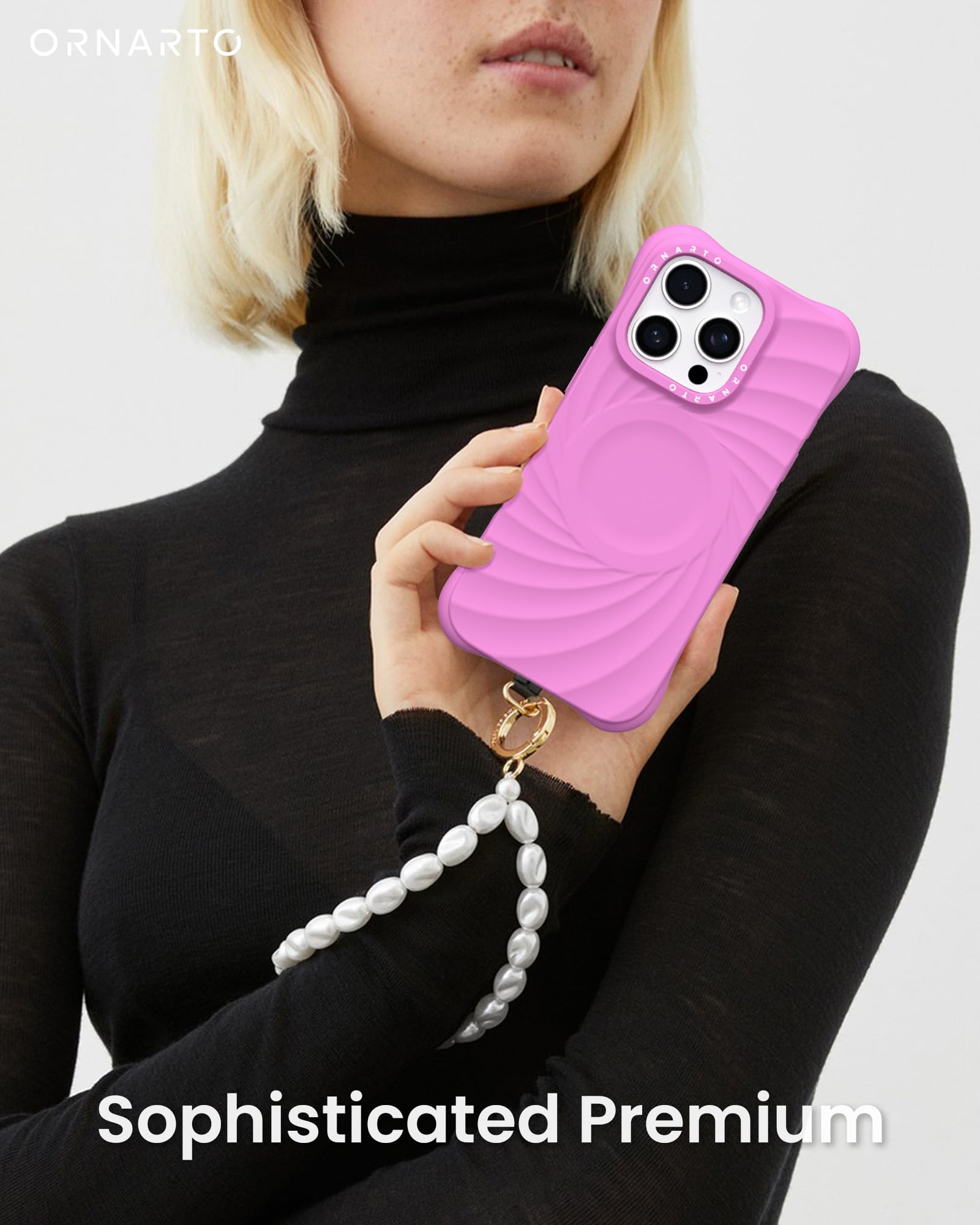 Foto 7 pulgar | Funda De Teléfono Ornarto Vortuxe Para Iphone 16 Pro Max Con Magsafe - Venta Internacional.