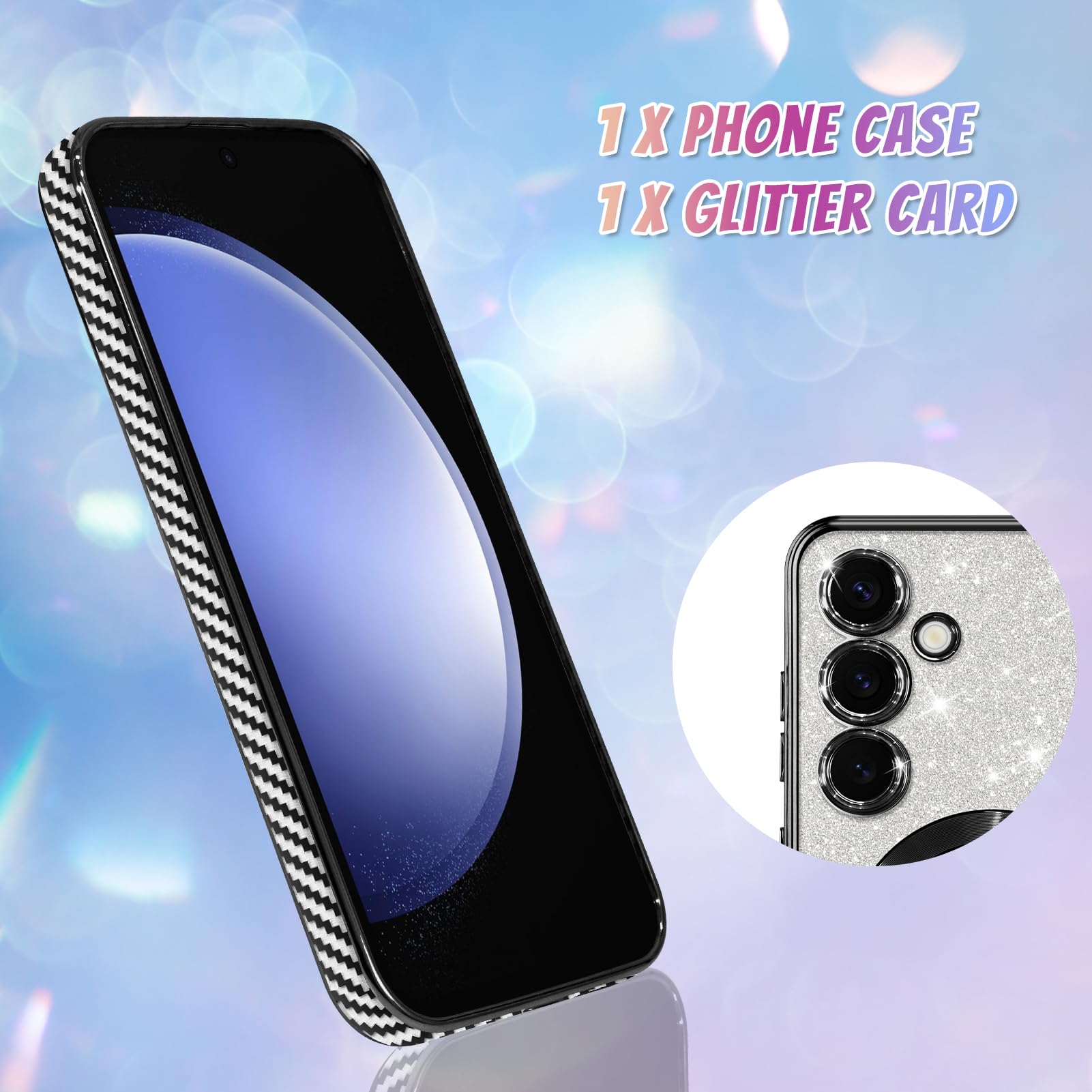 Foto 2 | Funda De Teléfono Bonoma Compatible Con Samsung Galaxy S23 Fe - Venta Internacional.