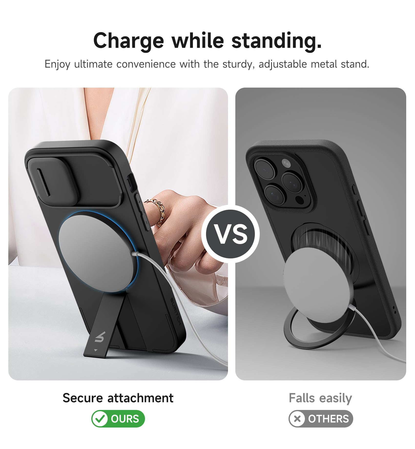 Foto 5 | Funda Suritch Para Iphone 12/12 Pro De 6.1 Pulgadas Con Funda Magnética - Venta Internacional.