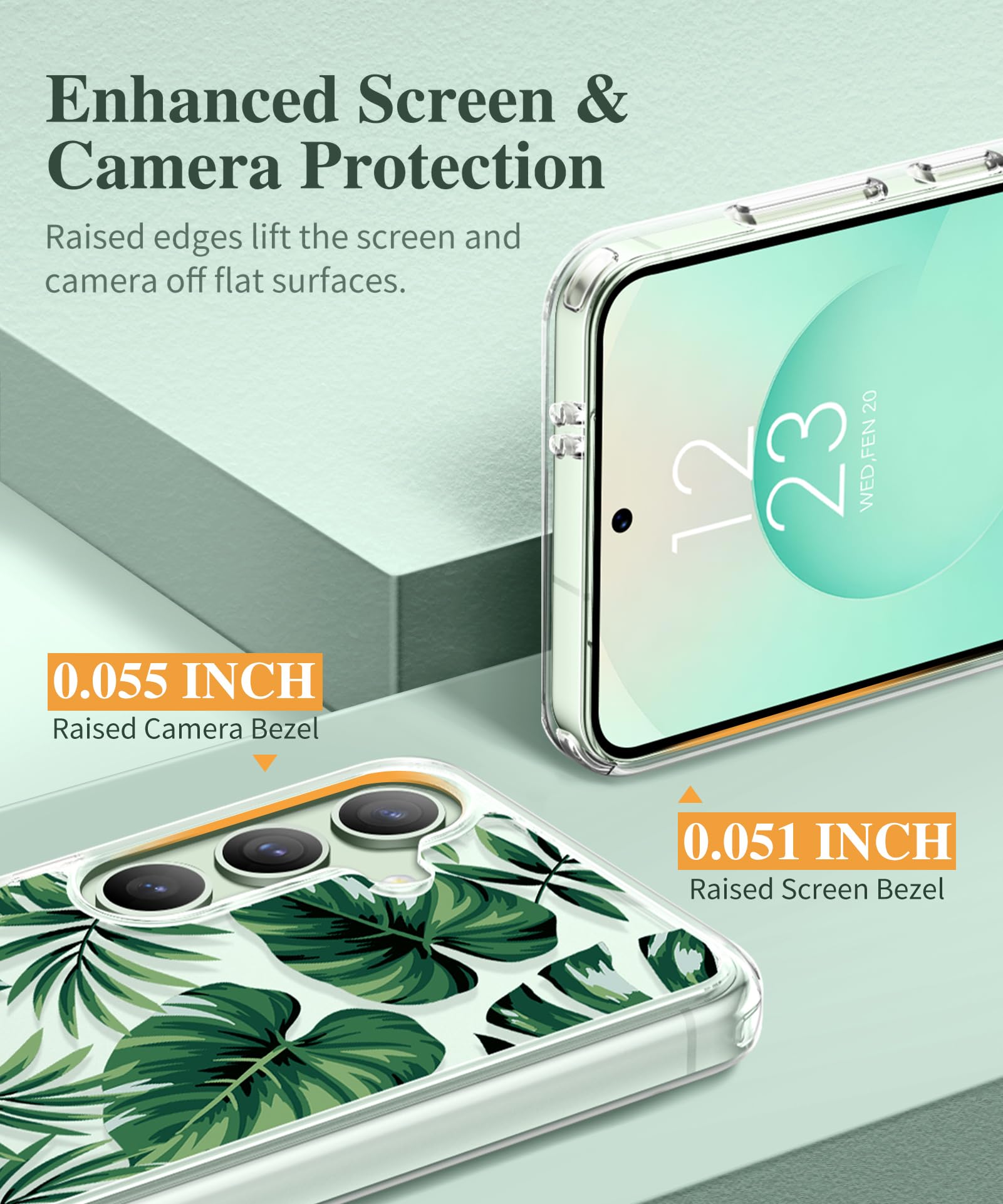 Foto 6 pulgar | Funda De Teléfono Gviewin Para Samsung Galaxy S25 Plus Con Protector - Venta Internacional.