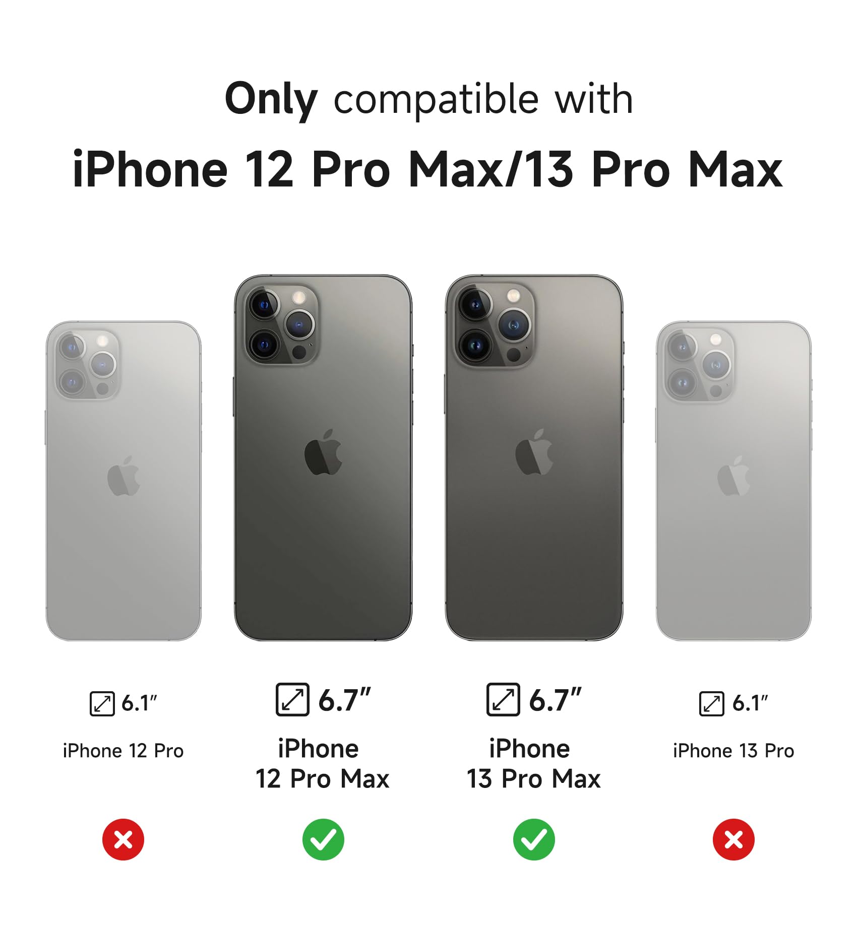Foto 3 pulgar | Funda Suritch Para Iphone 13 Pro Max/12 Pro Max 6.7'' Rosa - Venta Internacional.