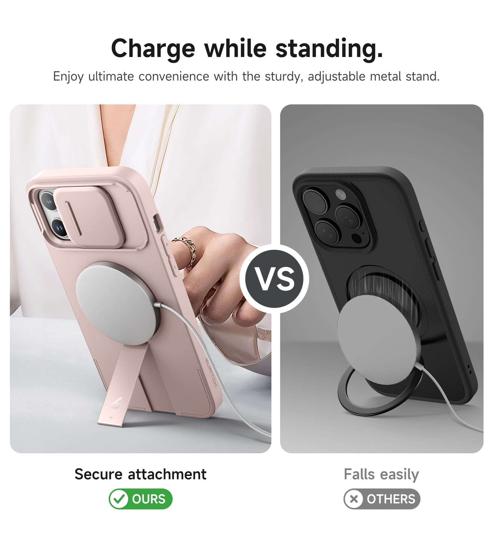 Foto 6 pulgar | Funda Suritch Para Iphone 13 Pro Max/12 Pro Max 6.7'' Rosa - Venta Internacional.