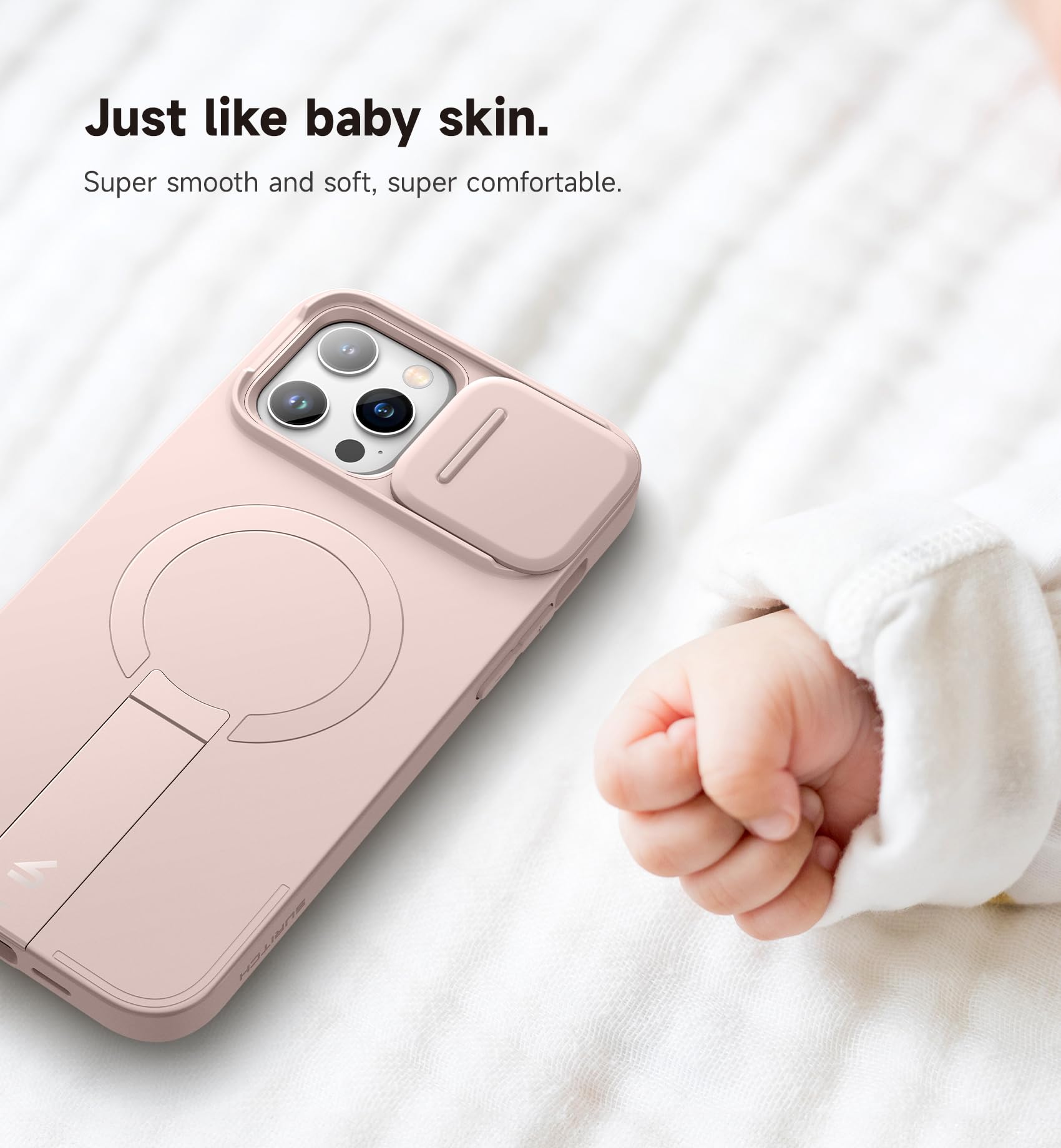 Foto 7 pulgar | Funda Suritch Para Iphone 13 Pro Max/12 Pro Max 6.7'' Rosa - Venta Internacional.