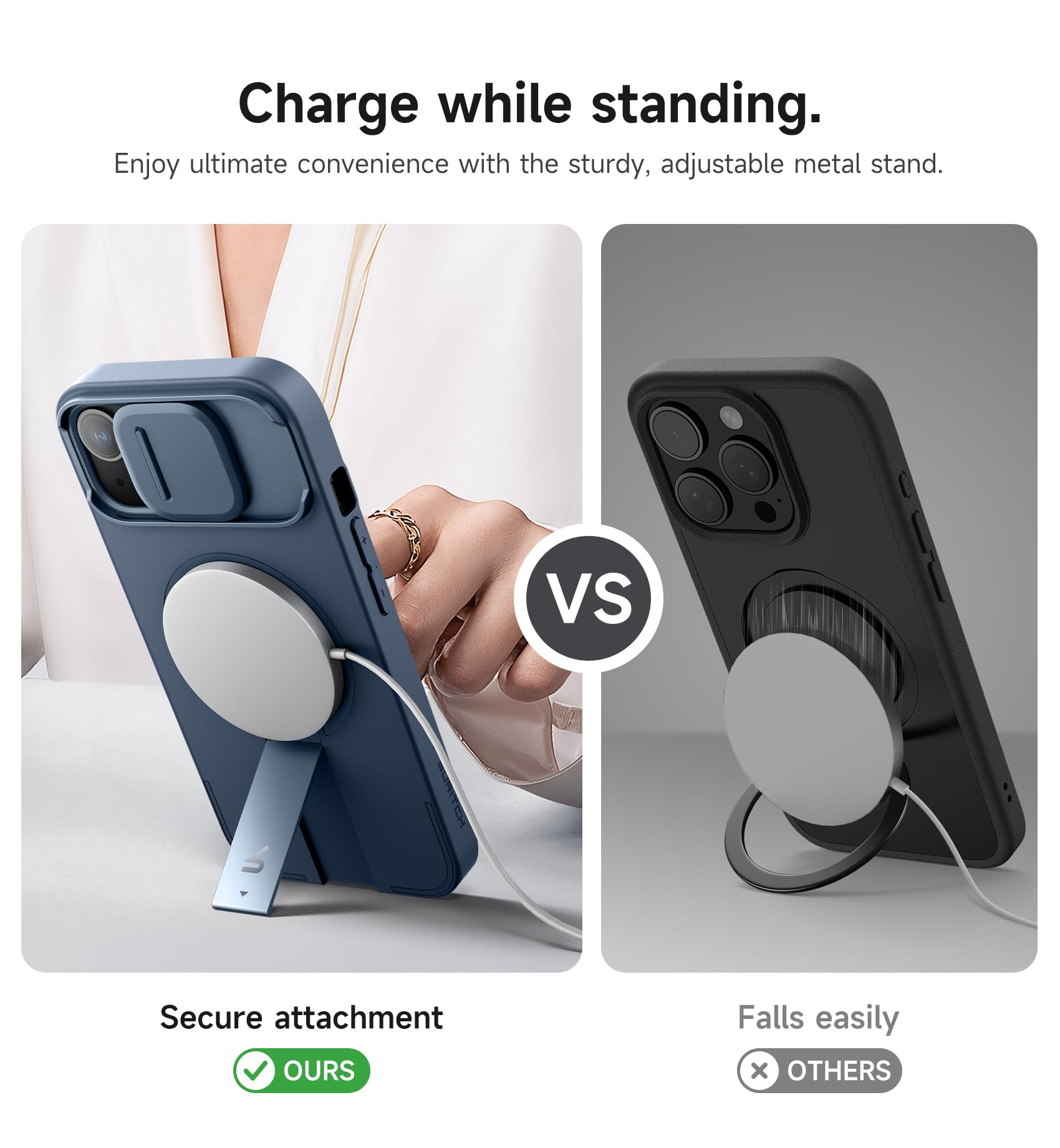 Foto 6 pulgar | Funda Suritch Para Iphone 13/14 De 6.1 Pulgadas Con Funda Magnética - Venta Internacional.