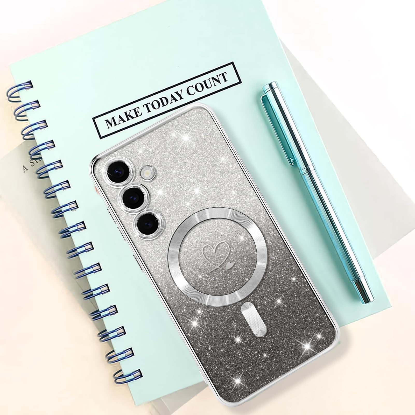Foto 6 | Funda Bonoma Para Teléfono Móvil Compatible Con Samsung Galaxy S24 Silver - Venta Internacional.